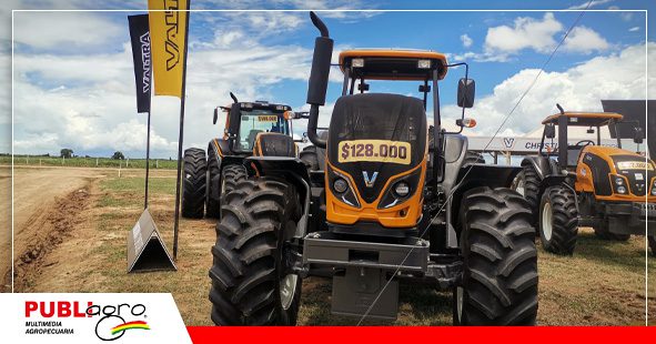 Valtra con toda su línea de tractores/ Foto: Publiagro