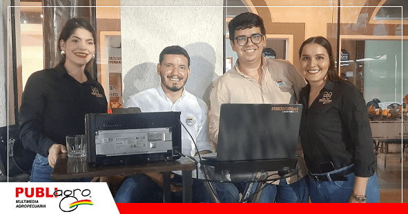 El equipo de Fercogan estuvo a cargo de que la Subasta tenga el orden requerido / Foto: Publiagro