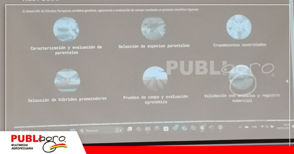 20 Parte de la exposición de Luis durante los dos días del evento / Foto: Publiagro