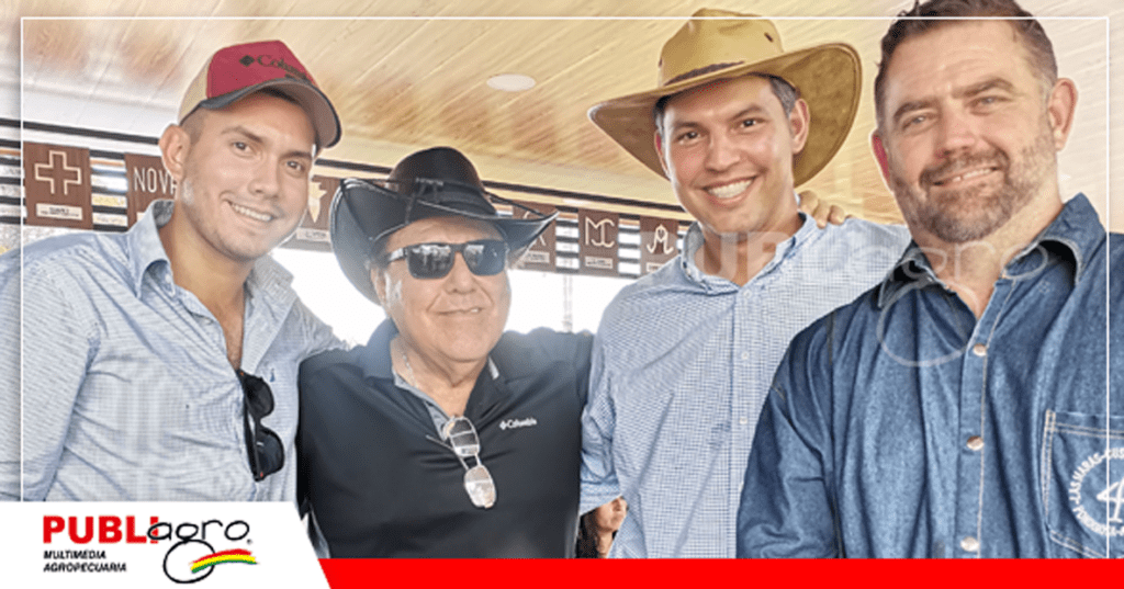 25 Klaus Frerking con sus invitados / Foto: Publiagro