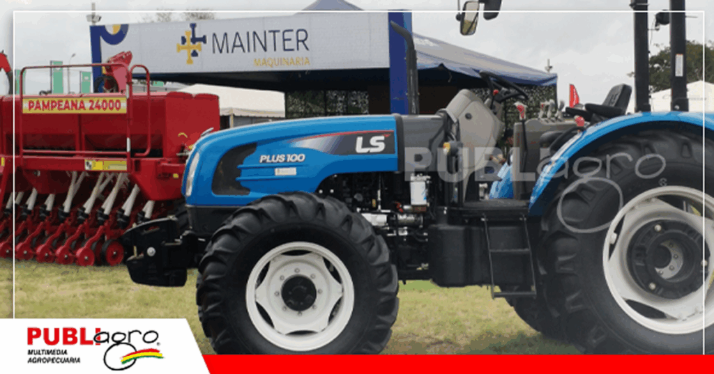 35 Los tractores LS que Mainter propuso como una herramienta para el agricultor / Foto: Publiagro