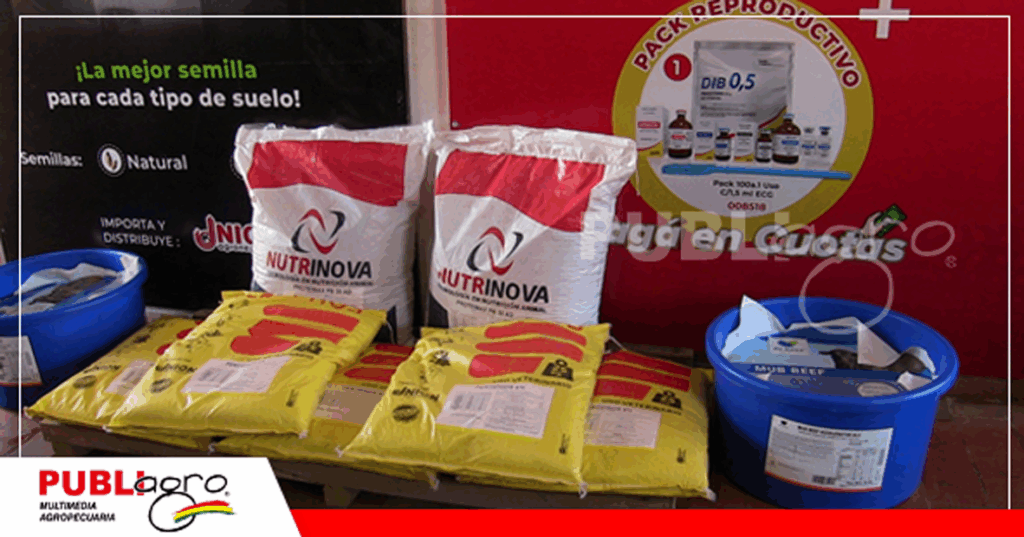 Unión Agronegocios con todo su portafolio de productos en Concepción/ Foto: Publiagro