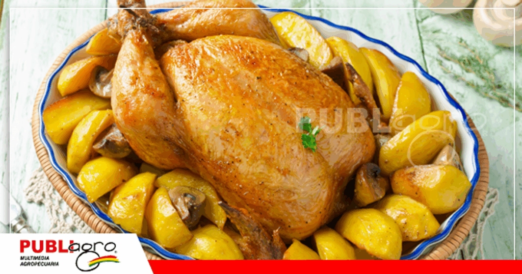 La proteina mas economica en Bolivia es la carne de pollo / Foto: ANA