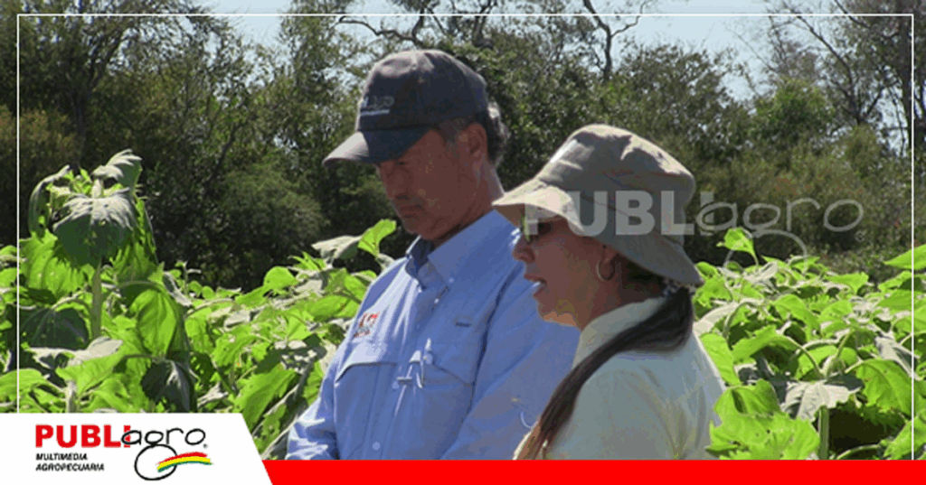 Mario Sankis explicó a los asistentes sobre las características del material/ Foto: Publiagro