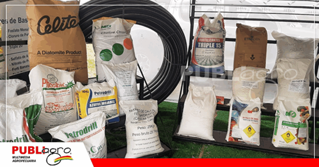 Productos de Petrodrill exhibidos en la Expocaña/ Foto: Publiagro