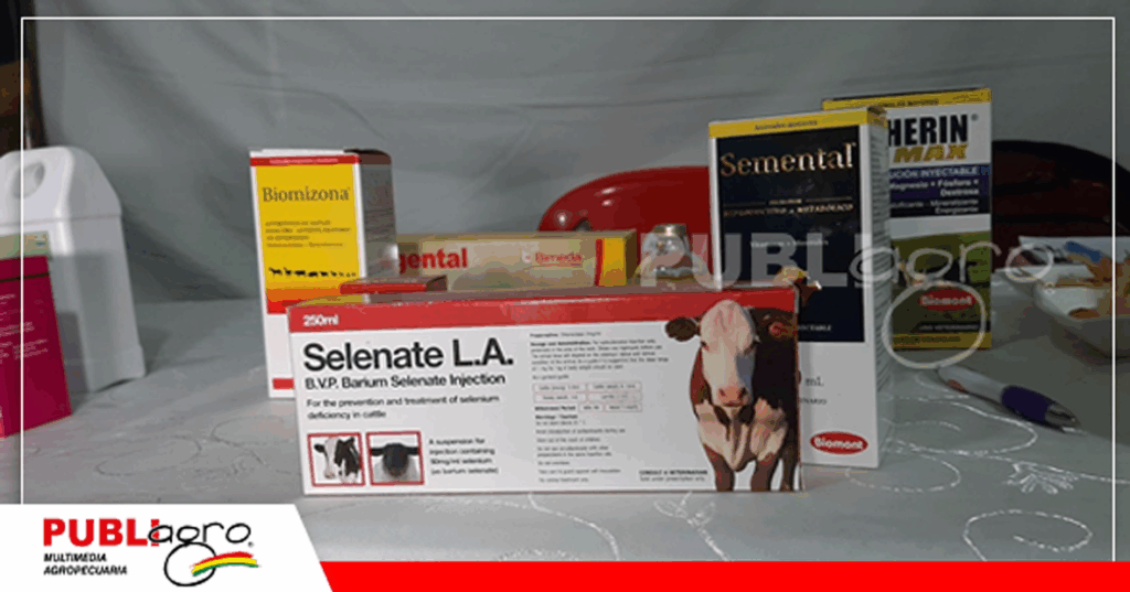 Productos para productividad lechera/ Foto: Publiagro