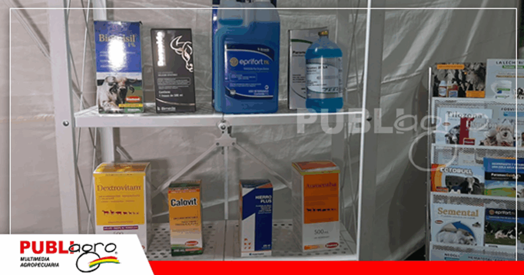 Biopaz mostró su portafolio de productos en la Fexpoyacaní/ Foto: Publiagro