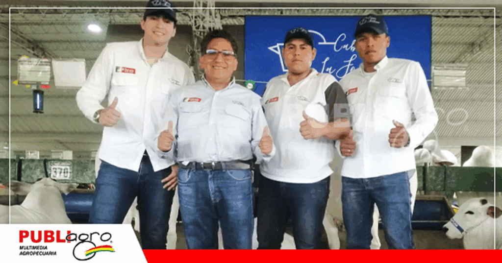 El equipo y familia colaboran para tener una alta genética / Foto: Publiagro