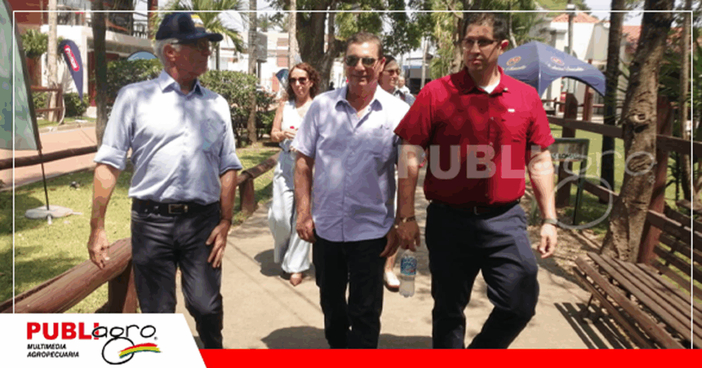 Visita de ganaderos extranjeros a los remates de Expocruz 2025: Foto: Publiagro