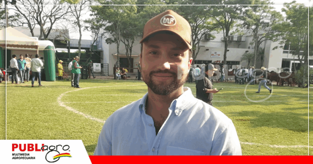 Hans Frerking previo al inicio de juzgamiento de la raza Sindi / Foto: Publiagro