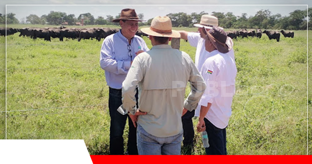Justiniano es ganadero en la zona de Pailón/ Foto: Publiagro