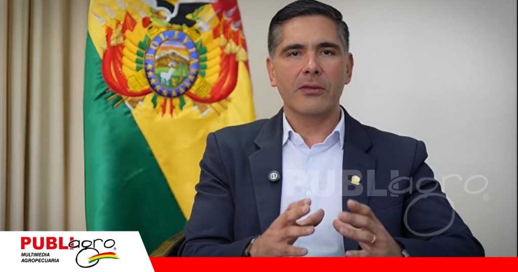 Ministro de Desarrollo Productivo y Desarrollo Rural y Agua, Oscar Mario Justiniano / Foto: Internet