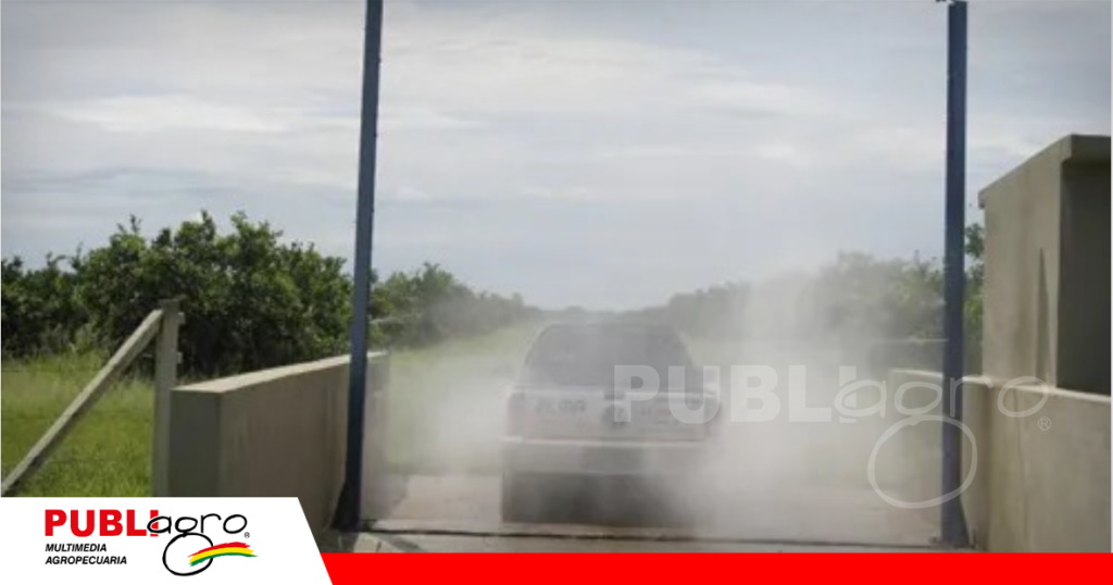 Los vehículos necesitan pasar los controles de bioseguridad / Foto: Internet