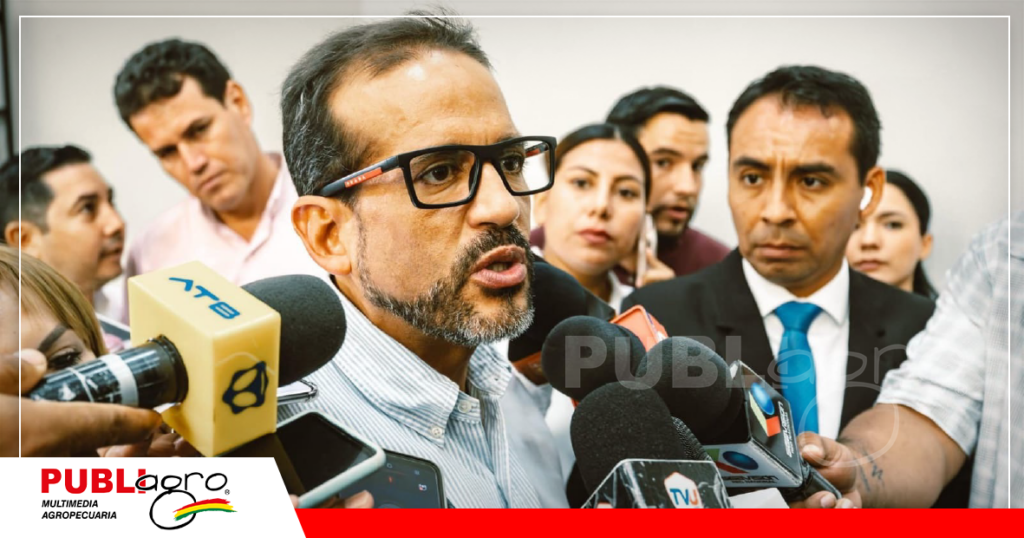 El gobernador dando un primer balance / Foto: Internet