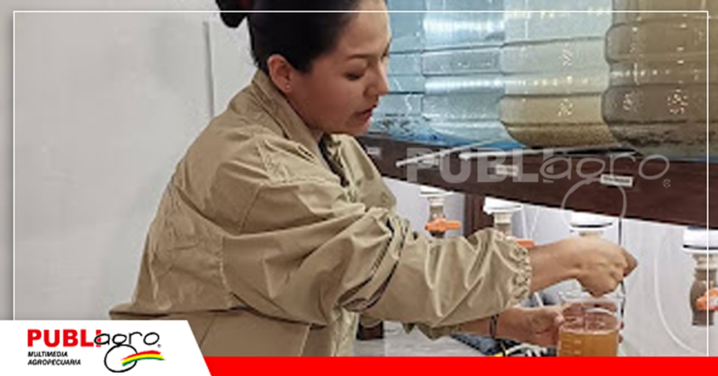 Linvania Aparicio, encargada del laboratorio/ Foto: Publiagro