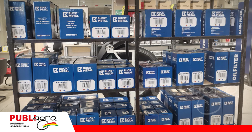 Línea Buck Metal ya disponible en Rodaria Store Pesados/ Foto: Publiagro