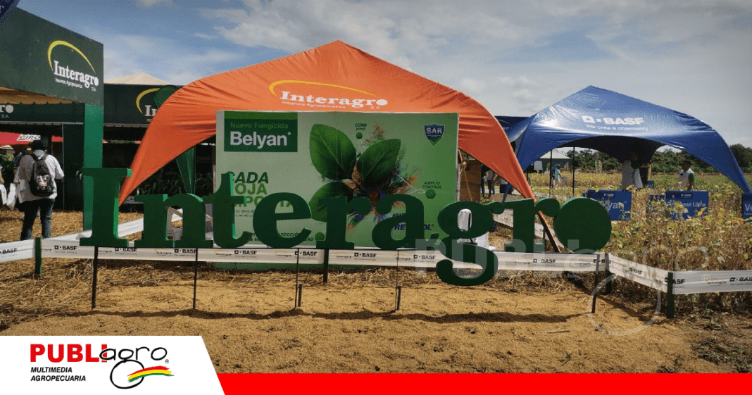 La empresa está presente en Exposoya mostrando sus productos para soluciones en protección de cultivos, semillas híbridas y nutrición vegetal.