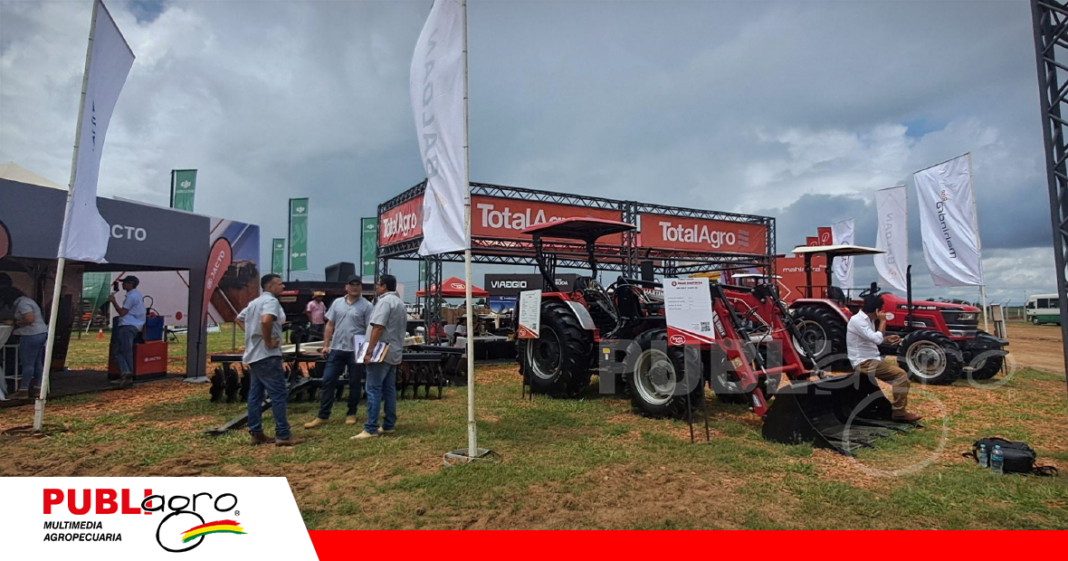 Total Agro exhibió todo su portafolio de maquinaria agrícola