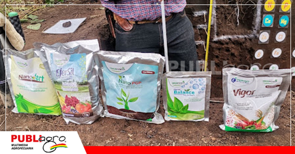 Los productos que ofrece Capebol desde tratamiento de semilla hasta aplicaciones foliares/ Foto: Publiagro