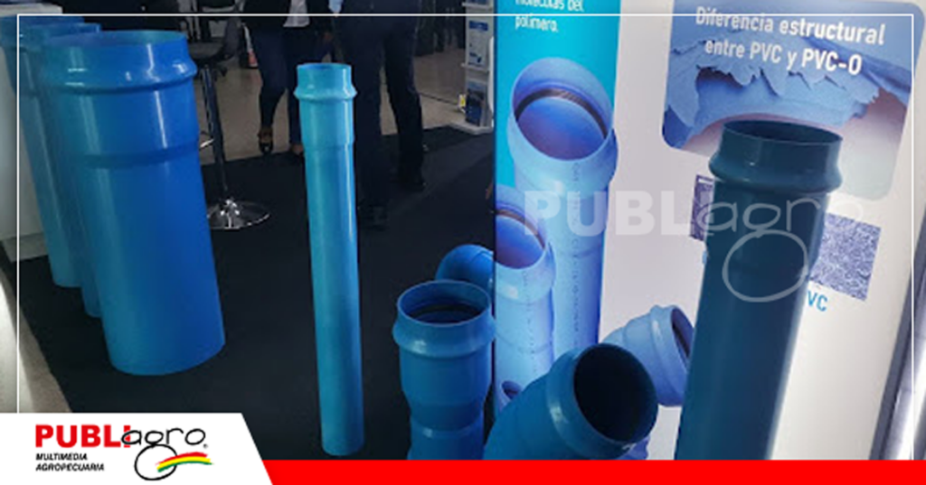 Líder en Paraguay en la fabricación y comercialización de tuberías de PVC Orientado/ Foto: Publiagro