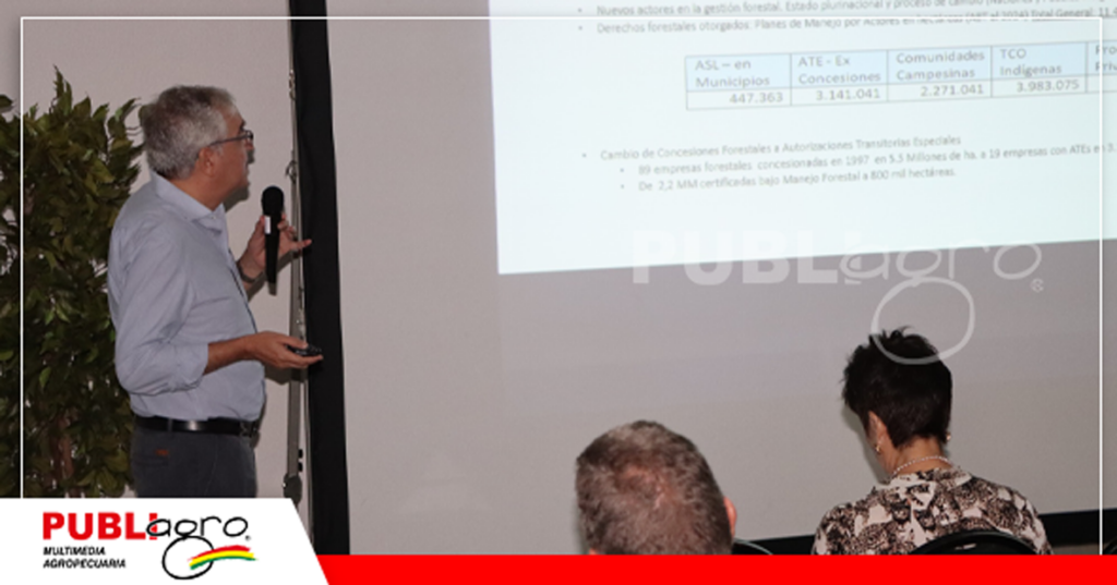 El disertante dio detalles sobre los efectos del cambio climático en la agropecuaria / Foto: CAO