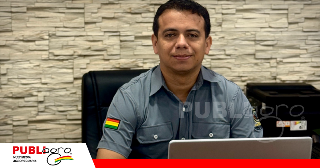 El director del Senasag Ronny Salvatierra Heredia confirmo lo emitido por el Senacsa Paraguay / Foto: Senasag