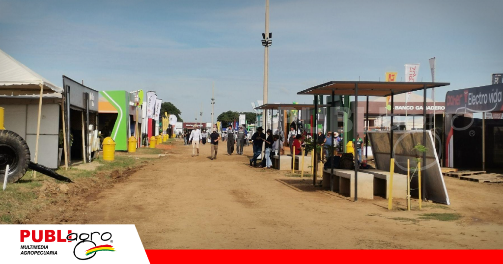 El area de Stand con las empresas participantes / Foto: Publiagro