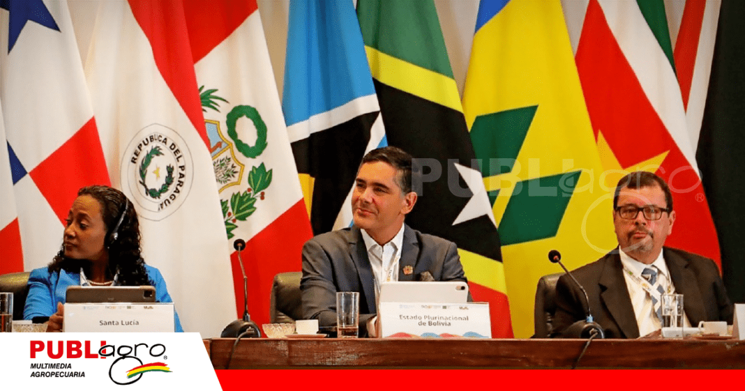 Presencia del Ministro de Desarrollo Productivo, Rural y Agua / Foto: MDPRyA