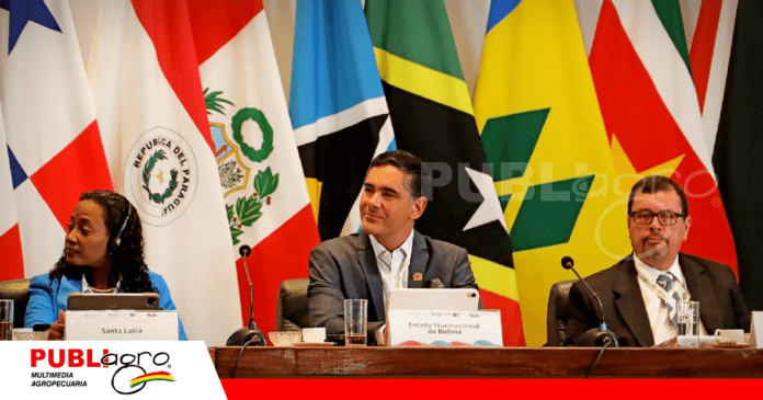 Presencia del Ministro de Desarrollo Productivo, Rural y Agua / Foto: MDPRyA