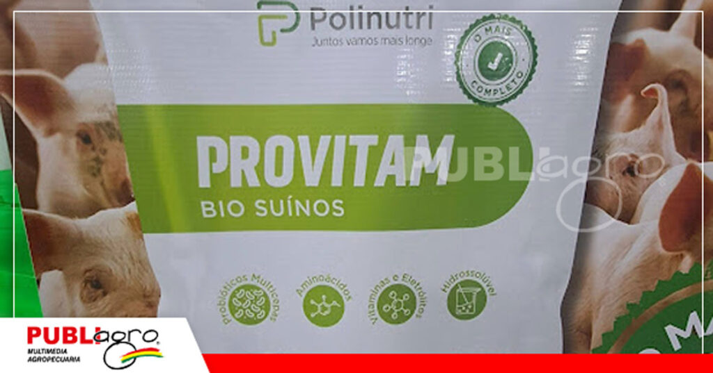 Provitam, producto nutricional para cerdos/ Foto: Publiagro