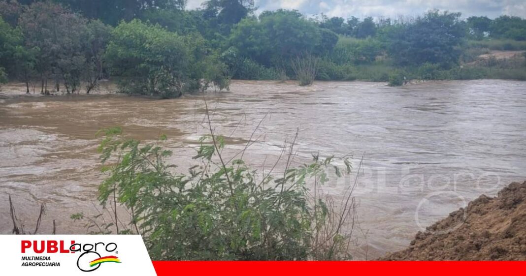 Un problema recurrente en cada lluvia es el desborde de río/ Foto: Internet