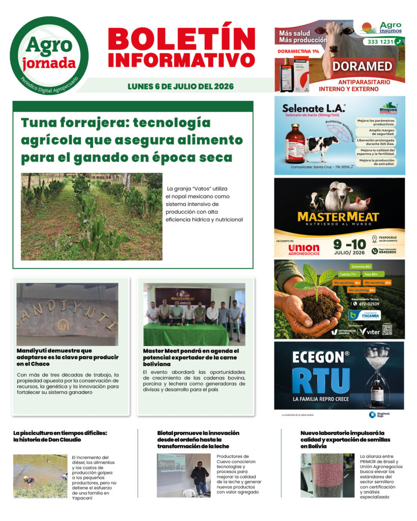 BOLETÍN AGROJORNADA 06:07:26