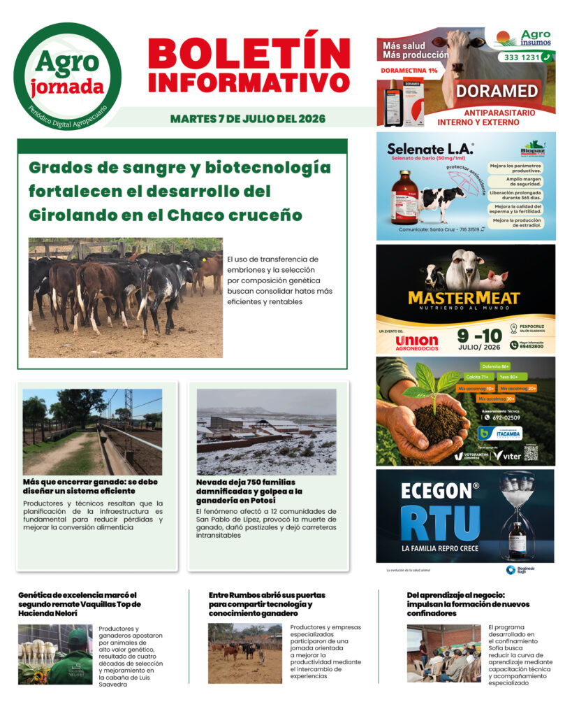 BOLETÍN AGROJORNADA 07:07:26