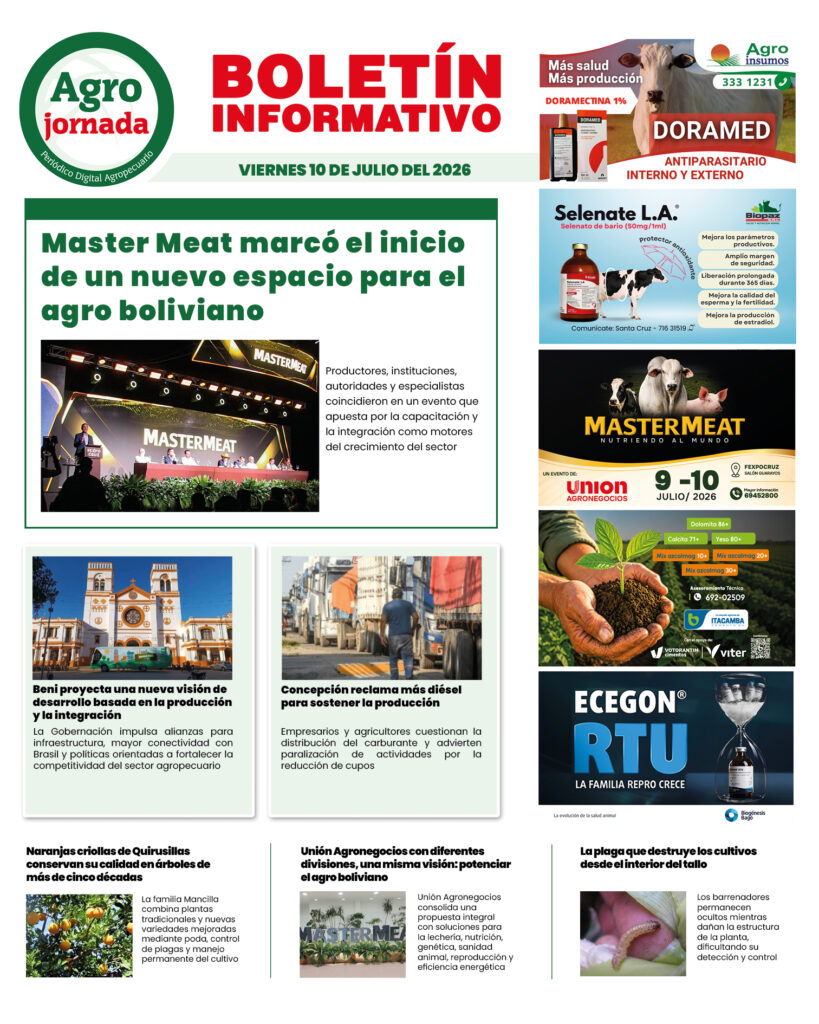 BOLETÍN AGROJORNADA 10:07:26