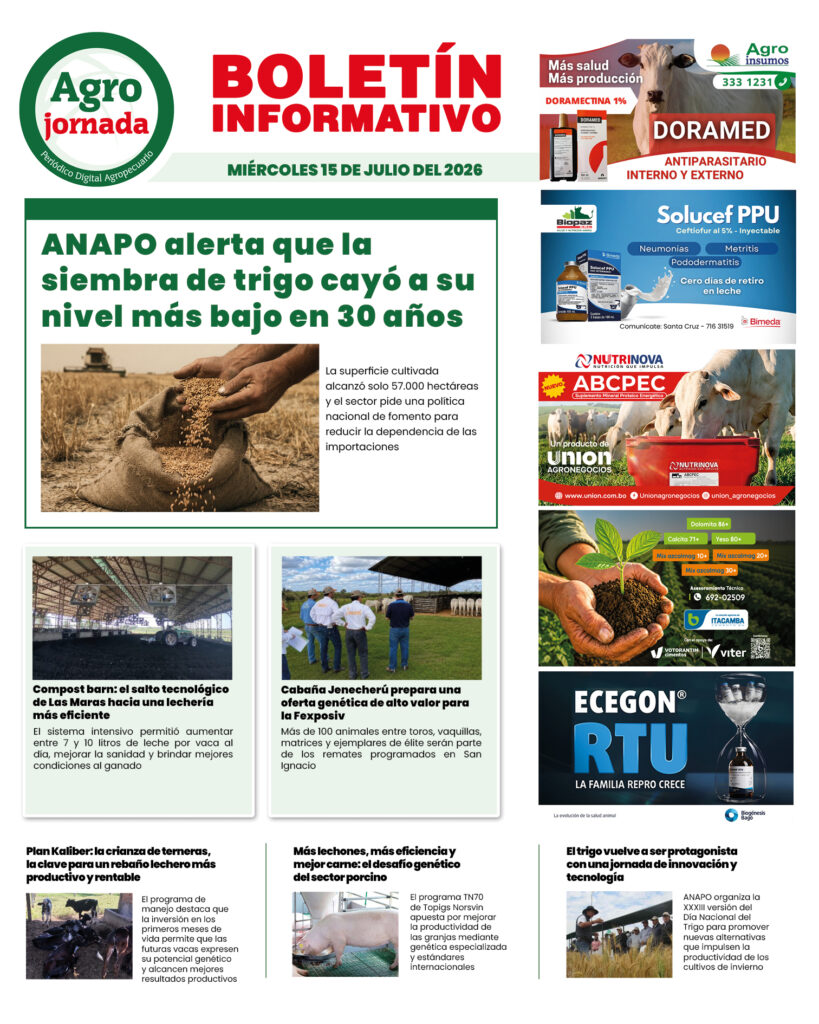 BOLETÍN AGROJORNADA 15:07:26