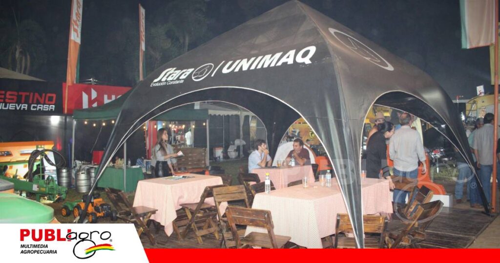 Stand de Unimaq / Stara en Fexposiv/Foto: Publiagro