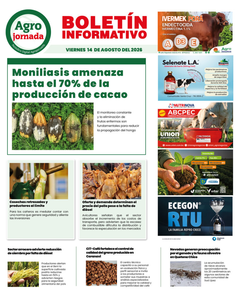 BOLETÍN AGROJORNADA 14:08:26