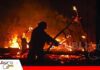 Alerta ambiental: “Súper Niño” y chaqueos podrían incrementar incendios forestales en Bolivia El fuego avanza sobre zonas de vegetación en Bolivia / Foto: mongabay