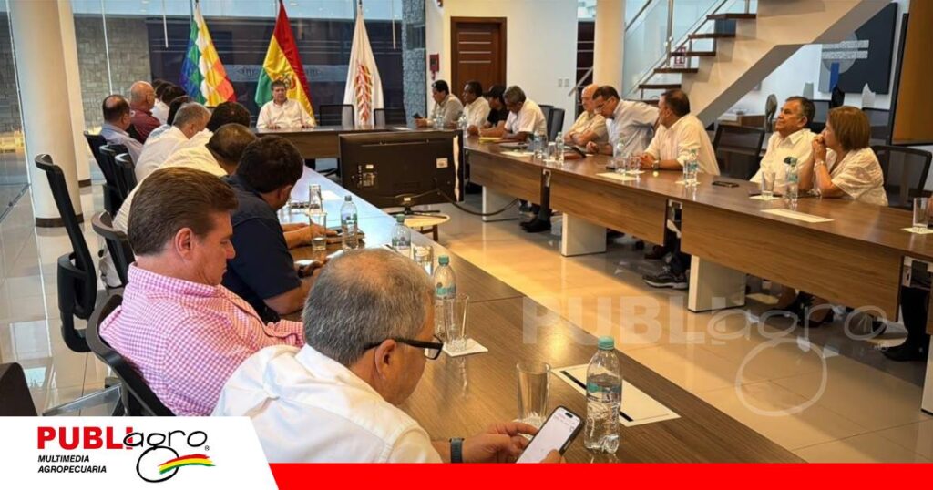 Reunión de YPFB, Ministro de Hidrocarburo y el sector productivo/ Foto: Cao