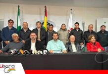 CAO convoca a un congreso de urgencia donde analizará medidas si el gobierno no abroga el decreto 5676 Todos los sectores presentes para anunciar su congreso extraordinario Foto: CAO