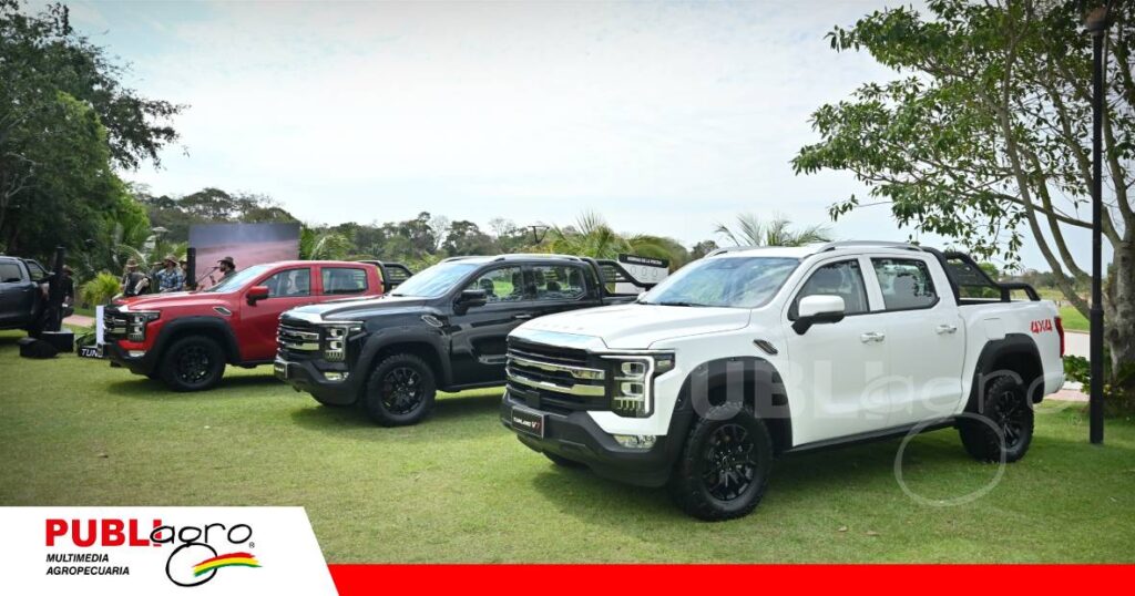 Foton, junto a Nibol Ltda., presentó oficialmente en Bolivia las nuevas Tunland V7 y Tunland V9 / Foto: Nibol Ltda.