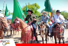Tradicional cabalgata reúne a productores para celebrar el Día del Ganadero Beniano Productores y autoridades celebran el Día del Ganadero a caballo/ Foto: Publiagro