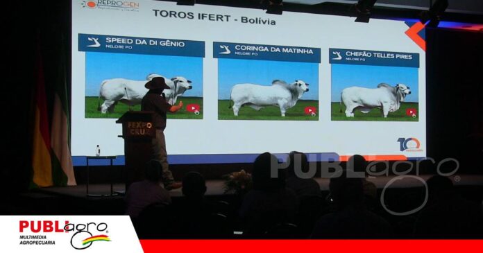 Henrique Borger estuvo en el Repro10/ Foto: Publiagro