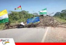 Tres puntos de bloqueo interrumpen la carretera Santa Cruz–Beni Productores instalan nuevos puntos de bloqueo/ Foto: Internet