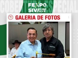 📷Galería de fotos | Fexposiv distingue a Luis Saavedra de hacienda Nelorí