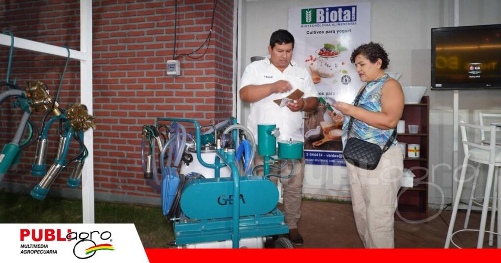 Biotal presente en Expocruz 2026 con soluciones para el sector lechero / Foto: Publiagro