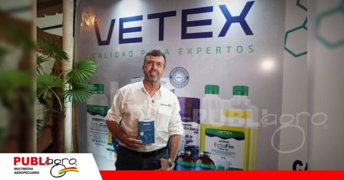 Vetex presente de la mano de Agromel en Expocruz 2026 | Foto: Publiagro