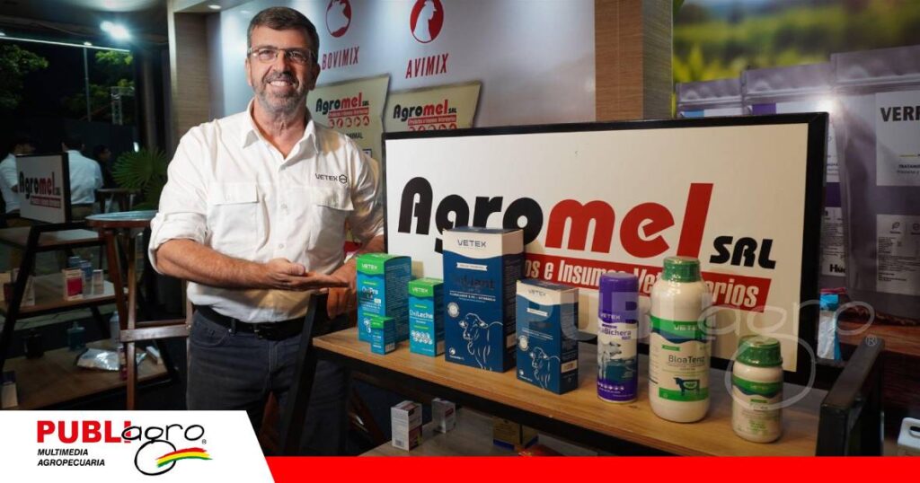 Vetex presenta su portafolio completo en el stand de Agromel | Foto: Publiagro