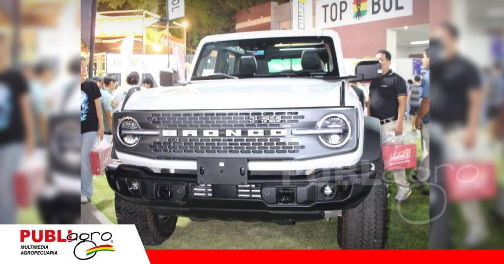 La sensación, la nueva vagoneta Ford Bronco/ Foto: Publiagro