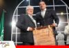 Luis Perrogón recibe el Cebú de Oro tras una vida dedicada a la ganadería El Cebú de Oro reconoce la trayectoria ganadera de Luis Perrogón/ Foto: Publiagro